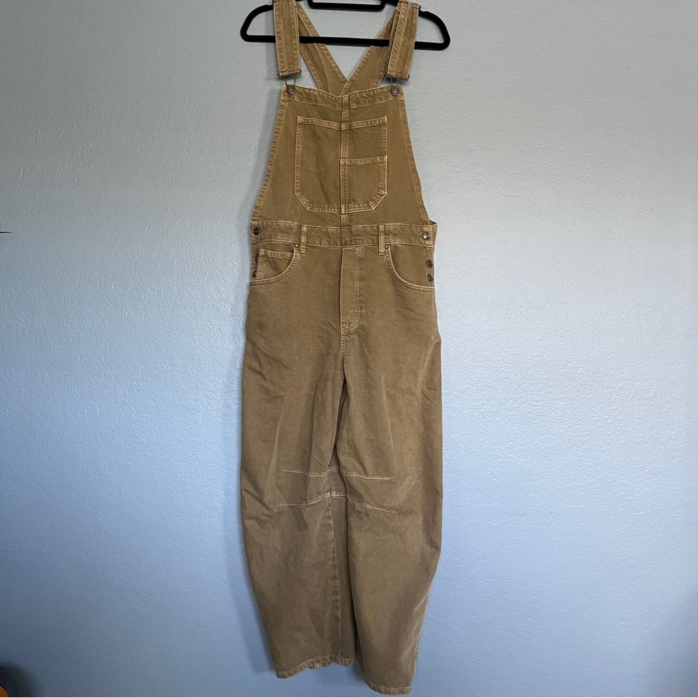 We The Free Good Luck Barrel Overalls